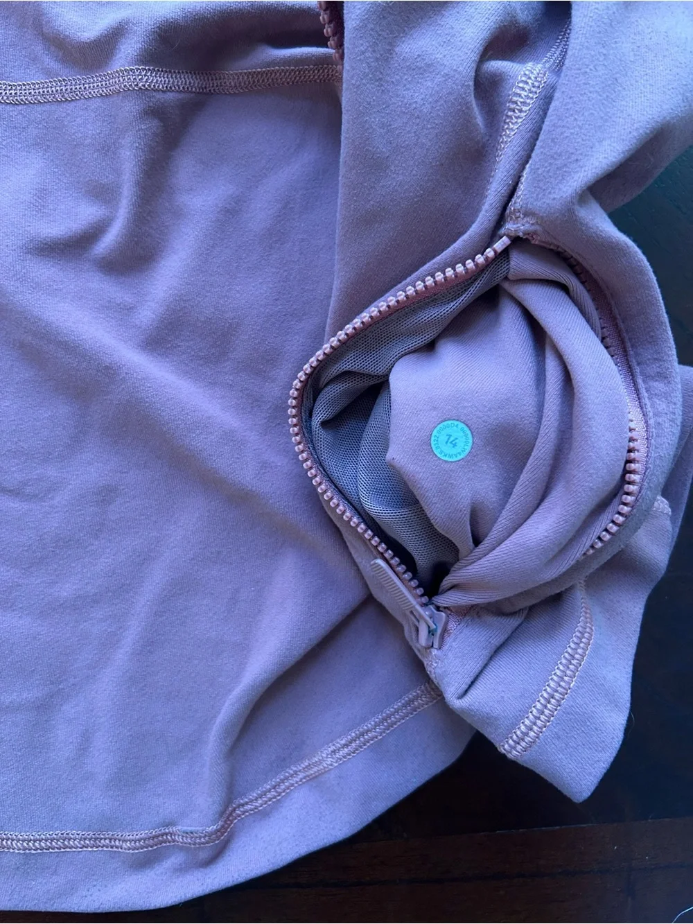 lululemon athletica Rose Zip-Up Utility Jacket size 14